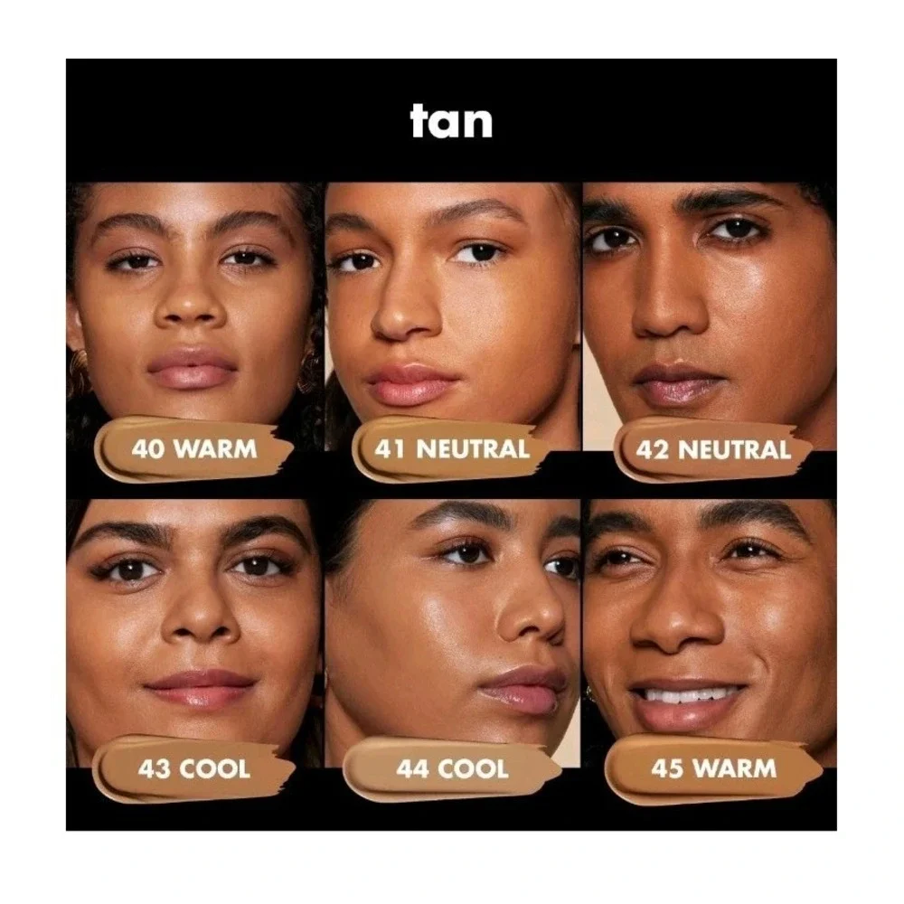 2 Pack - E.L.F. Soft Glam Foundation Medium Coverage‎ Long-Lasting, 44 Tan Cool